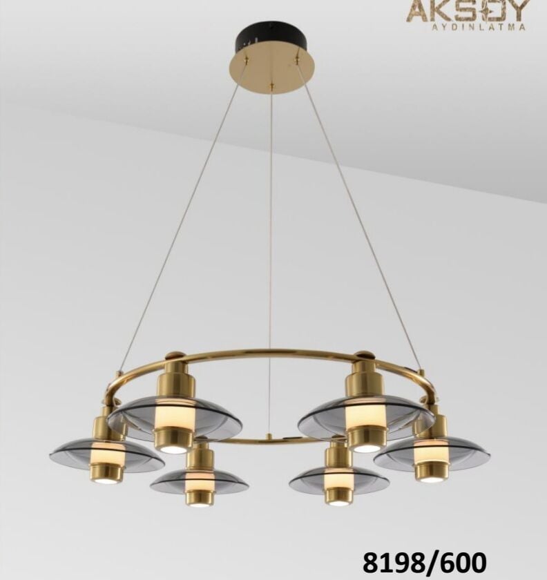 eskitme modern led avize 8198 serisi